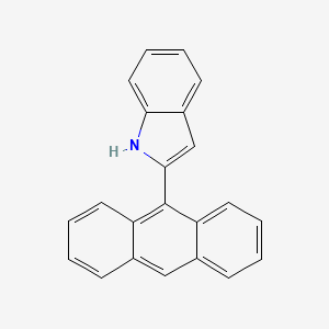 2-(9-Anthryl)-1H-indole