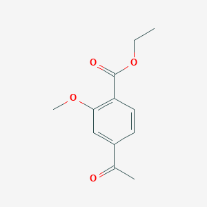 Ethyl 4-acetyl-2-methoxybenzoate