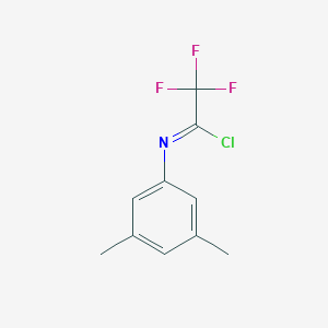 N-(3,5-Dimethylphenyl)-2,2,2-trifluoroacetimidoyl chloride