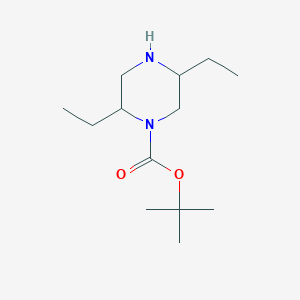 (2R,5S)-1-N-Boc-2,5-diethyl piperazine