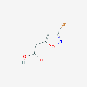 2-(3-Bromoisoxazol-5-yl)acetic acid