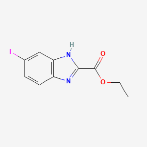 Ethyl 5-iodobenzimidazole-2-carboxylate