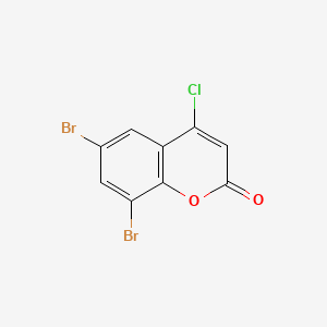 6,8-Dibromo-4-chlorocoumarin