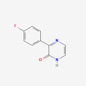 3-(4-Fluorophenyl)pyrazin-2(1H)-one