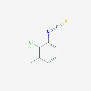 molecular formula C8H6ClNS B15334271 2-Chloro-1-isothiocyanato-3-methylbenzene CAS No. 519169-07-4