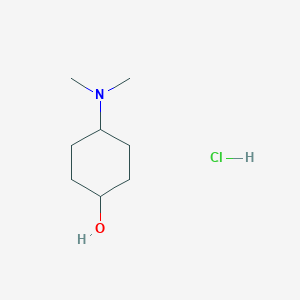 trans-4-(Dimethylamino)cyclohexanol;hydrochloride