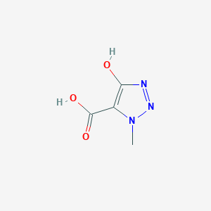 4-hydroxy-1-methyl-1H-1,2,3-triazole-5-carboxylic acid