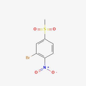 2-Bromo-4-(methylsulfonyl)-1-nitrobenzene