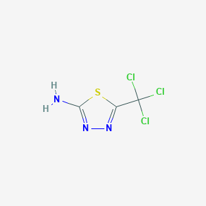 1,3,4-Thiadiazol-2-amine, 5-(trichloromethyl)-