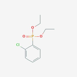 molecular formula C10H14ClO3P B15334514 Diethyl (2-chlorophenyl)phosphonate 