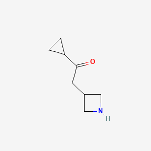 2-(3-Azetidinyl)-1-cyclopropylethanone