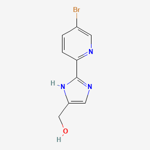 2-(5-Bromo-2-pyridyl)imidazole-5-methanol