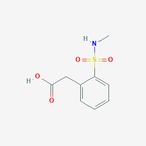 2-[2-(N-Methylsulfamoyl)phenyl]acetic Acid