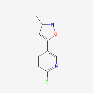 5-(6-Chloro-3-pyridyl)-3-methylisoxazole