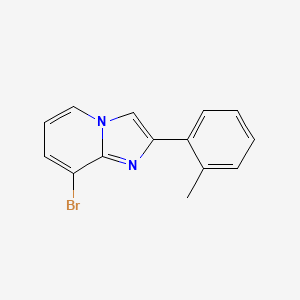 8-Bromo-2-(o-tolyl)imidazo[1,2-a]pyridine