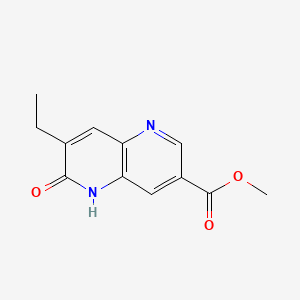 Methyl 7-Ethyl-6-oxo-5,6-dihydro-1,5-naphthyridine-3-carboxylate