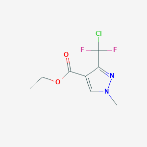 Ethyl 3-(Chlorodifluoromethyl)-1-methylpyrazole-4-carboxylate