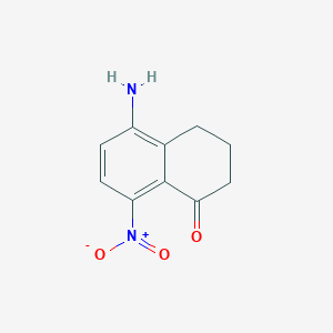 5-Amino-8-nitro-3,4-dihydronaphthalen-1(2H)-one