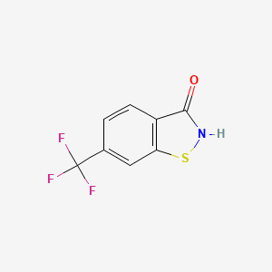 6-(Trifluoromethyl)-1,2-benzothiazol-3-one