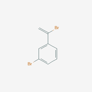 molecular formula C8H6Br2 B15334819 1-Bromo-3-(1-bromovinyl)benzene 