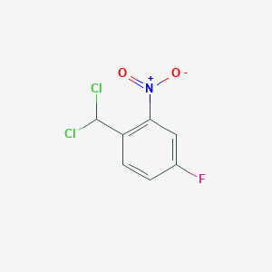 1-(Dichloromethyl)-4-fluoro-2-nitrobenzene