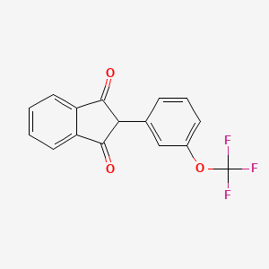 2-[3-(Trifluoromethoxy)phenyl]-1H-indene-1,3(2H)-dione