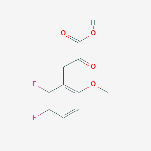 3-(2,3-Difluoro-6-methoxyphenyl)-2-oxopropanoic acid