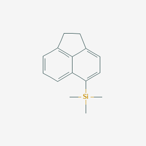 molecular formula C15H18Si B15335159 (1,2-Dihydroacenaphthylen-5-yl)trimethylsilane 