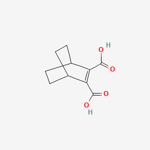 molecular formula C10H12O4 B15335187 Bicyclo[2.2.2]oct-2-ene-2,3-dicarboxylic acid 