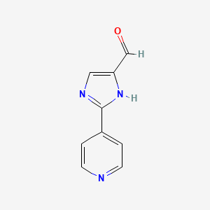 2-(Pyridin-4-yl)-1H-imidazole-5-carbaldehyde