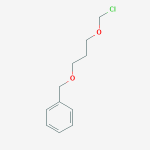 [[3-(Chloromethoxy)propoxy]methyl]benzene