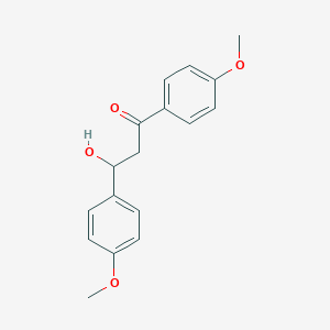 3-Hydroxy-1,3-bis(4-methoxyphenyl)-1-propanone