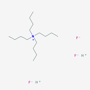 molecular formula C16H38F3N B15335438 hydron;tetrabutylazanium;trifluoride 