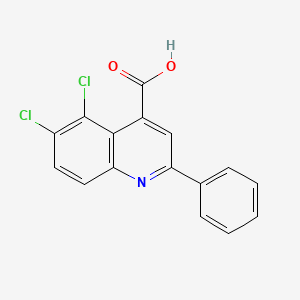 5,6-Dichloro-2-phenylquinoline-4-carboxylic Acid