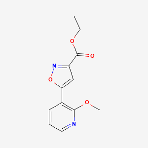 Ethyl 5-(2-Methoxy-3-pyridyl)isoxazole-3-carboxylate