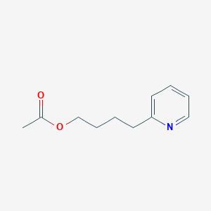 molecular formula C11H15NO2 B15335550 4-(2-Pyridyl)butyl Acetate 