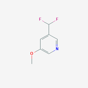 3-(Difluoromethyl)-5-methoxypyridine