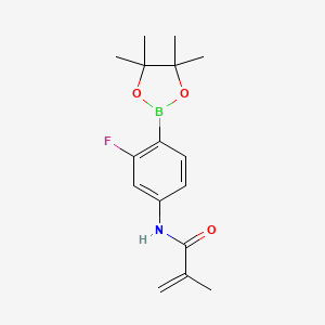 2-Fluoro-4-methacrylamidophenylboronic Acid Pinacol Ester