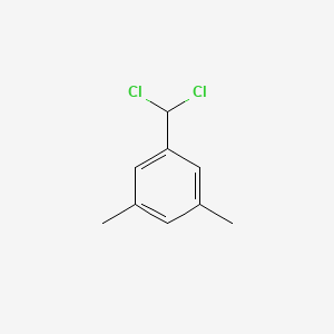 molecular formula C9H10Cl2 B15335712 1-(Dichloromethyl)-3,5-dimethylbenzene 