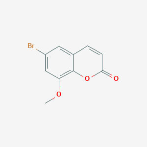 6-Bromo-8-methoxy-2H-chromen-2-one