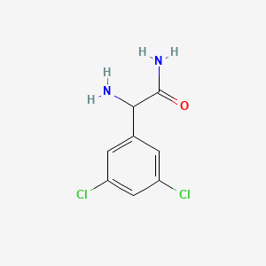 2-Amino-2-(3,5-dichlorophenyl)acetamide