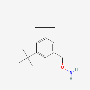 molecular formula C15H25NO B15335758 O-(3,5-Di-tert-butylbenzyl)hydroxylamine 