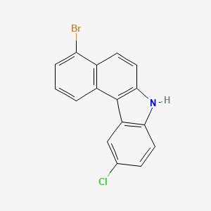 4-Bromo-10-chloro-7H-benzo[c]carbazole