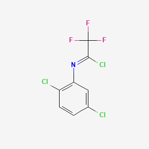 N-(2,5-Dichlorophenyl)-2,2,2-trifluoroacetimidoyl Chloride