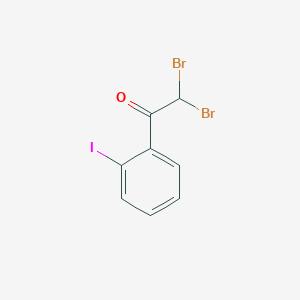 2,2-Dibromo-1-(2'-iodophenyl)ethan-1-one