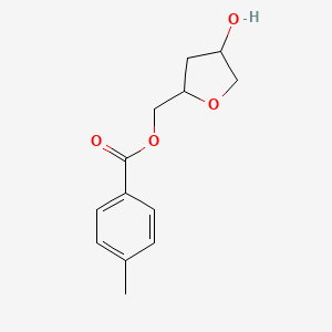 [(2S,4R)-4-Hydroxy-2-tetrahydrofuryl]methyl 4-Methylbenzoate