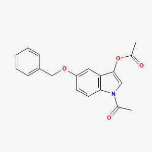 1-Acetyl-5-(benzyloxy)-3-indolyl Acetate