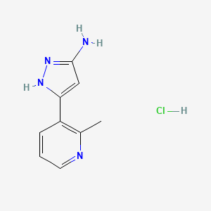 3-Amino-5-(2-methyl-3-pyridyl)pyrazole Hydrochloride