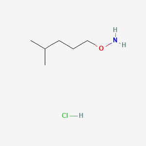 molecular formula C6H16ClNO B15335916 O-(4-Methylpentyl)hydroxylamine Hydrochloride 