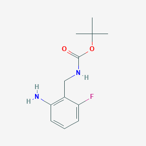 2-[(Boc-amino)methyl]-3-fluoroaniline